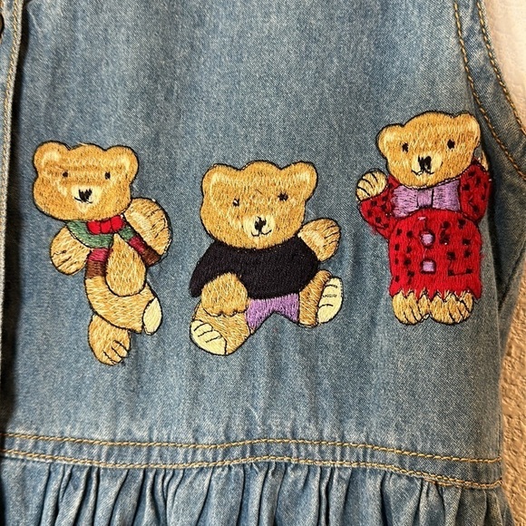 Vintage teddy bear jumper dress Way to Go Worldwide Clothing - Picture 5 of 11